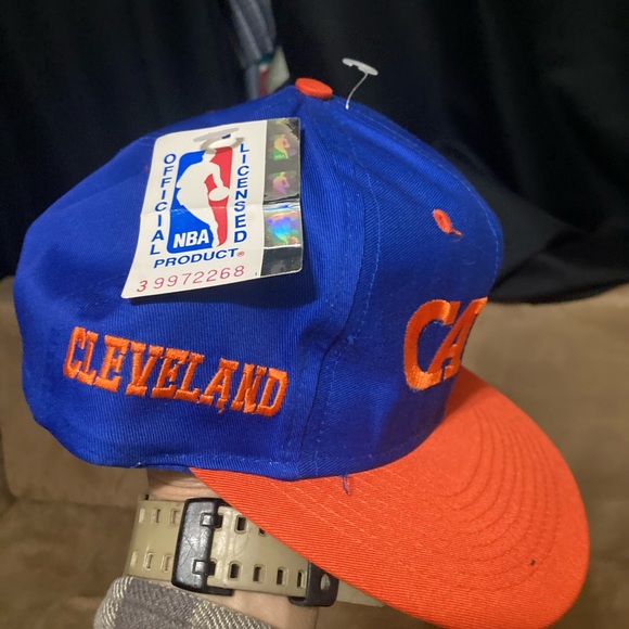 Vintage Cleveland Cavaliers SnapBack hat nwt - Picture 2 of 5